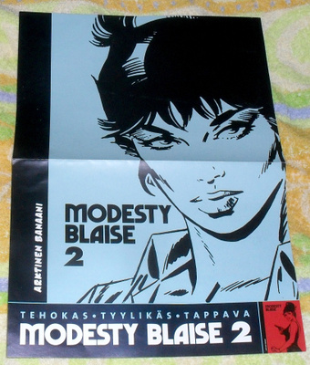 Modesty Blaise juliste