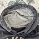 Champoin Dark Grey Hoodie/tummanharmaa huppari, M - pikkukuva 2