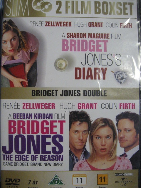BRIDGET JONES`S DIARY JA BRIDGET JONES : THE EDGE OF REA DVD