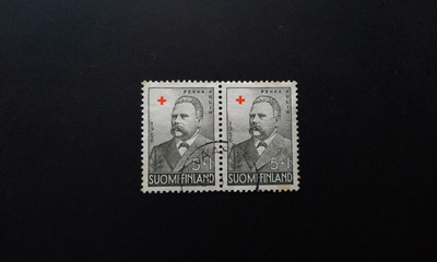 PR 5+1 mk 1956 pari. Siisti Vaasa leima. Lape 467