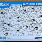 Palapeli 1000 palaa Impossible puzzle Muumi - pikkukuva 1