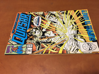 MARVEL QUASAR 10/1990 HYVÄ