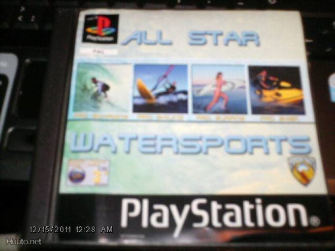 PS1 -peli: All Star Watersports  (Sis.postikulut)