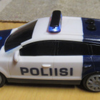 Audi poliisiauton pienoismalli valot ja hälyt toimii - pikkukuva 2
