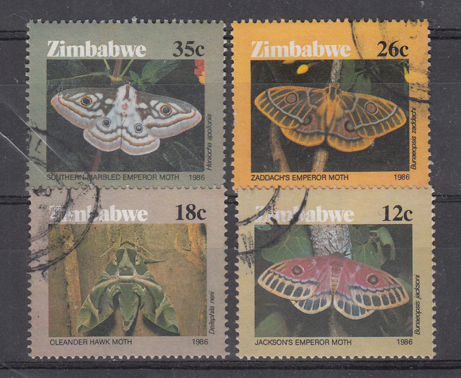 PERHOSET sarja ZIMBABWE 1986