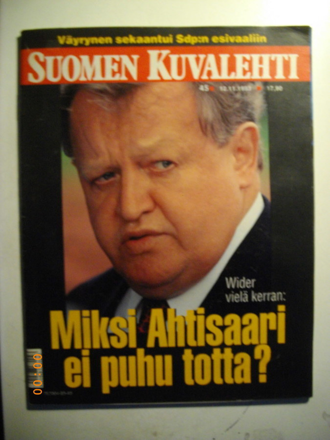 Suomen Kuvalehti Nro 45/1993 29.12)
