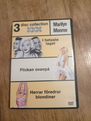 Marilyn monroe 3 disc collection