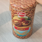 Pieni pyöreä näkkileipä purkki - pikkukuva 1