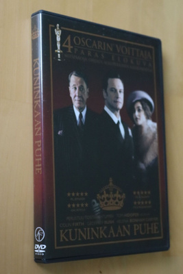 DVD Kuninkaan puhe ( 2010 Colin Firth )