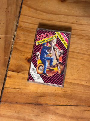ZX Spectrum Ninja Scooter Simulator, kasetti, testaamaton