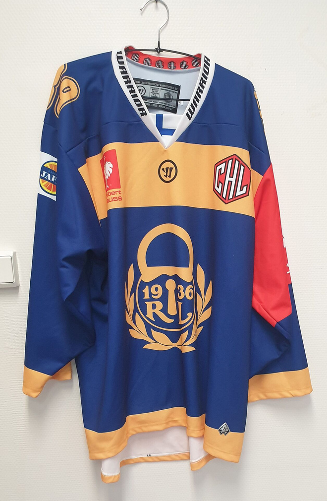 Peter Tiivolan Rauman Lukko CHL game worn -pelipaita