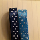Monta eriväristä polka dot satiininauha 200cm - pikkukuva 3
