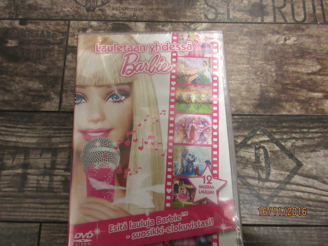 Barbie - Lauletaan yhdessä barbie (DVD) *uusi*