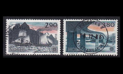 Norja 996-7 o Europa liikenne ja viestintä (1988)