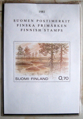 Suomen postimerkit 1981(hy1)