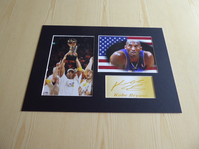 Kobe Bryant NBA Los Angeles Lakers valokuvat paspis A4
