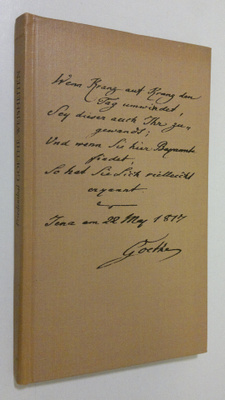 Richard Friedenthal : Goethe-Weisheiten