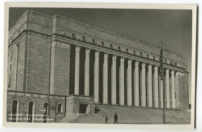 Helsinki Eduskuntatalo, kulkenut 1941