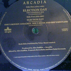 ARCADIA  ::  ELECTION DAY  ::  VINYYLI  MAXI 12"    UK 1985 - pikkukuva 4