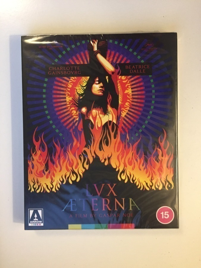 Lux Æterna (Blu-ray) Arrow (Slipcover) Gaspar Noé (2019 UUSI