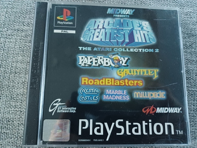 PS1 - Arcade's Greatest Hits Atari Collection 2 ( CIB )
