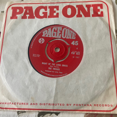 THE TROGGS: Night of The Long Grass * +1 UK 1967