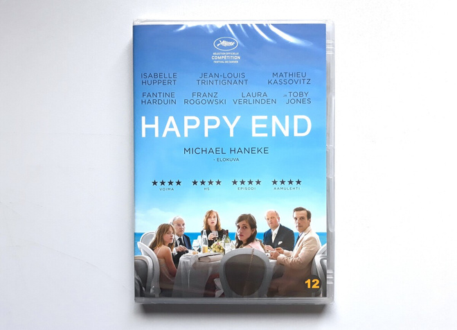 Happy End (UUSI DVD) Haneke, Huppert, Trintignant