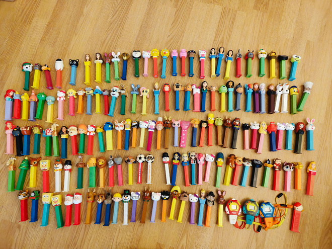 151kpl pez annostelijoita