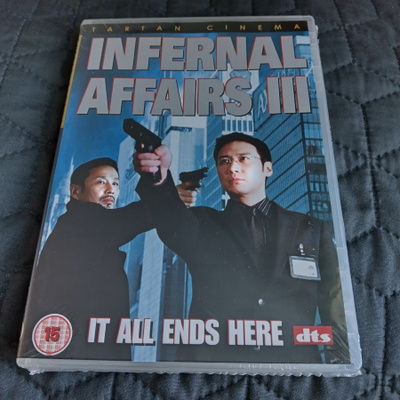 Infernal Affairs 3 DVD **muoveissa**