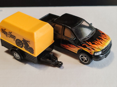 C Siku Pick-up + kärry