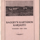 Baggby'n kartanon karjasto vuosina 1903-1926 - pikkukuva 1
