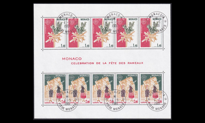 Monaco 1473-4BL17 o Europa (1981)