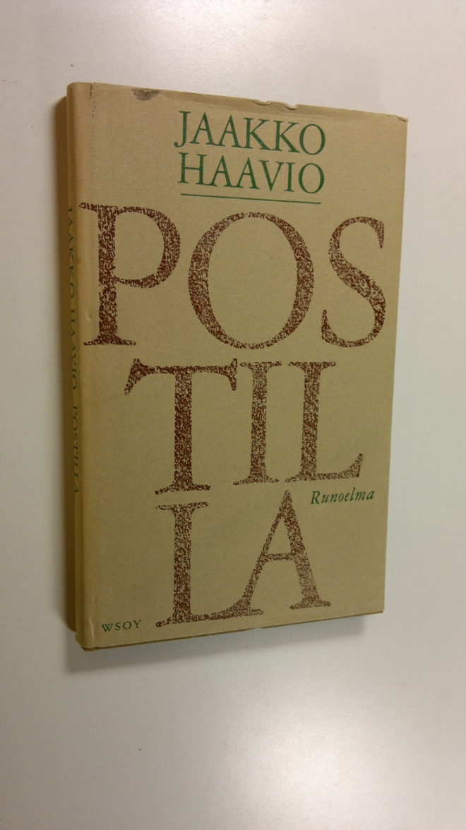 Jaakko Haavio : Postilla : Runoelma