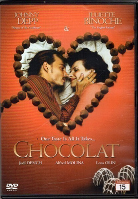 Pieni suklaapuoti (Juliette Binoche, Johnny Depp,Judi Dench)
