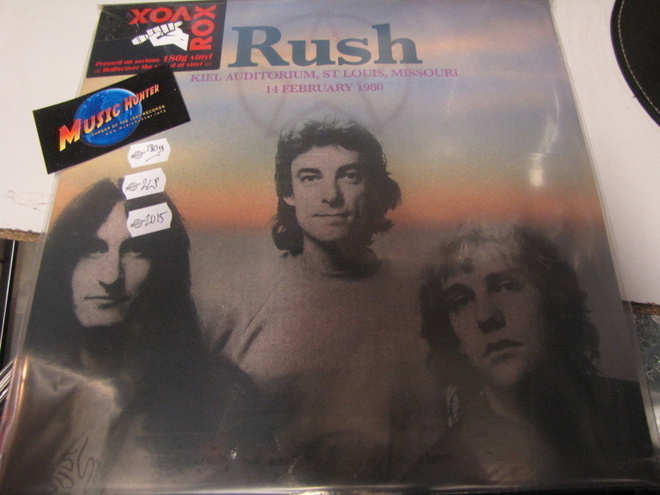 RUSH - KIEL AUDITORIUM ST LOUIS MISSOURI 2LP UUSI