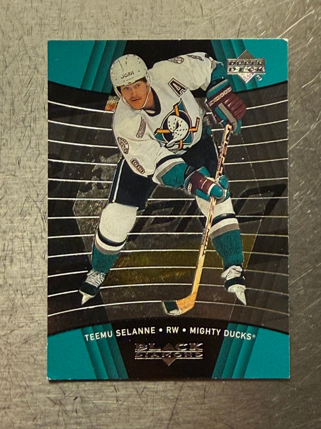 1999-00 Black Diamond #2 Teemu Selänne