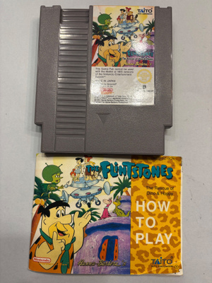 Nintendo peli The Flintstones
