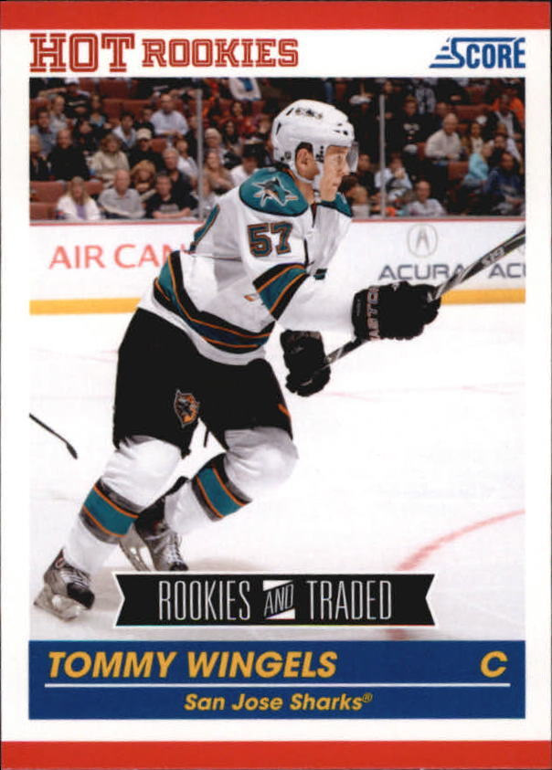 2010-11 Score #656 Tommy Wingels RC