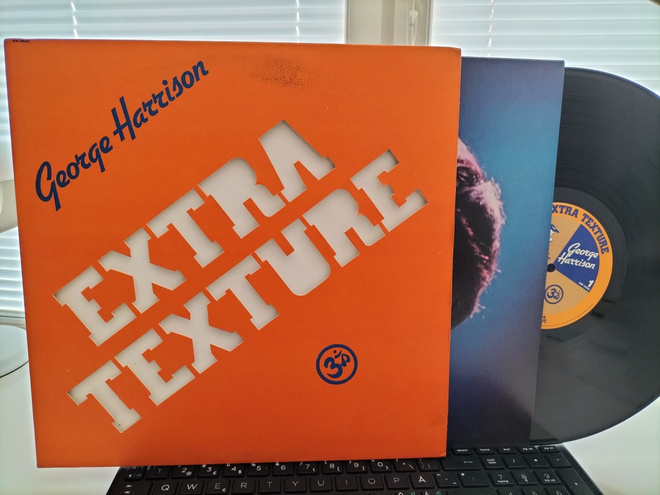 GEORGE HARRISON, Read all about it, LP US -75 UPEA KUNTO !!