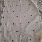 Vaalealla pohjalla sinisiä palloja 51x246cm - pikkukuva 2