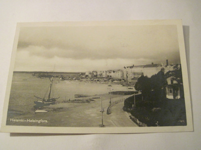 VANHA Postikortti Helsinki 1934