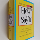 Gwyn Griffin ym. : The Big Book Of How To Say It - pikkukuva 1