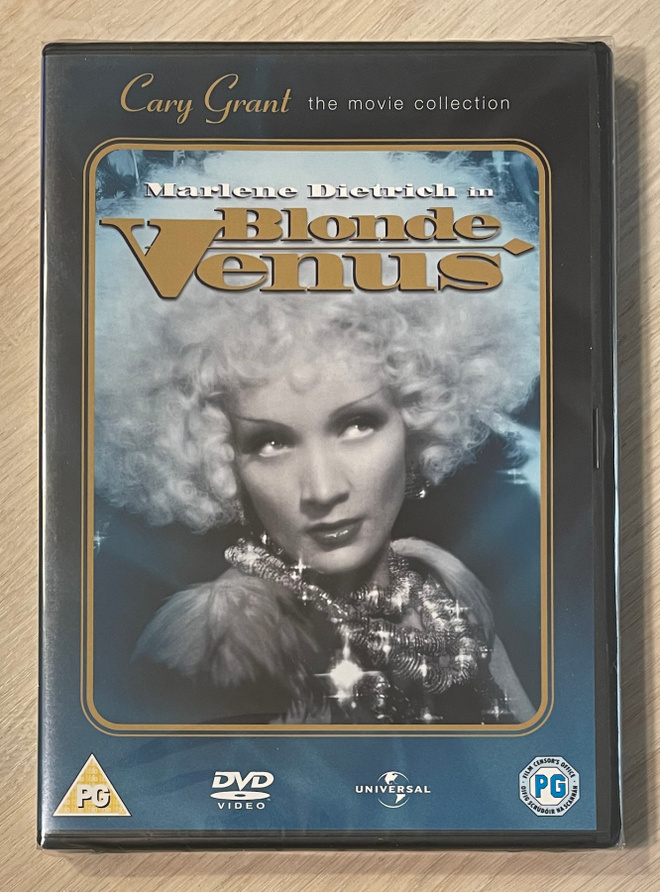 Vaalea Venus (1932) Marlene Dietrich & Cary Grant (UUSI)
