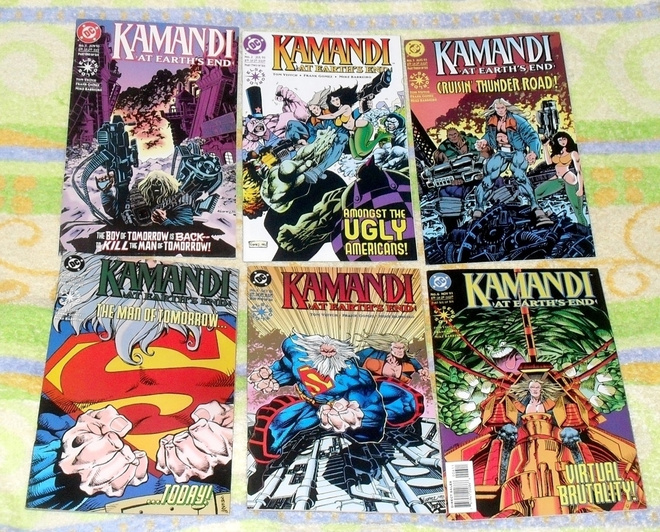 Kamandi At Earth's End #1-6, koko sarja