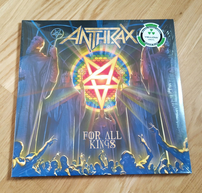 Anthrax - For All King LP (Yellow Vinyl)