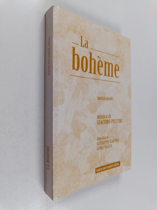 La boheme - Italian and english edition
