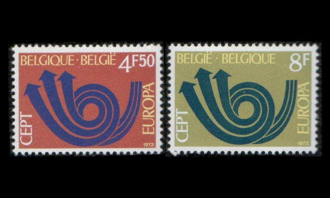 Belgia 1722-3 ** Europa (1973)