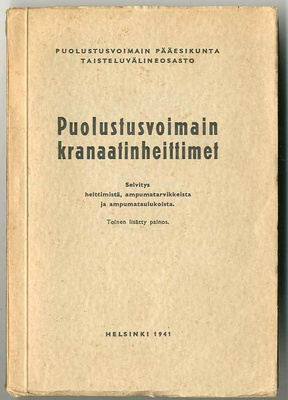 Puolustusvoimain kranaatinheittimet: Selvitys heittimistä, a