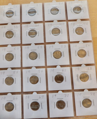 20 Kolikkoa CCCP 2 kop 14 kpl 1926 - 1956 + 6 kpl 1961 1972
