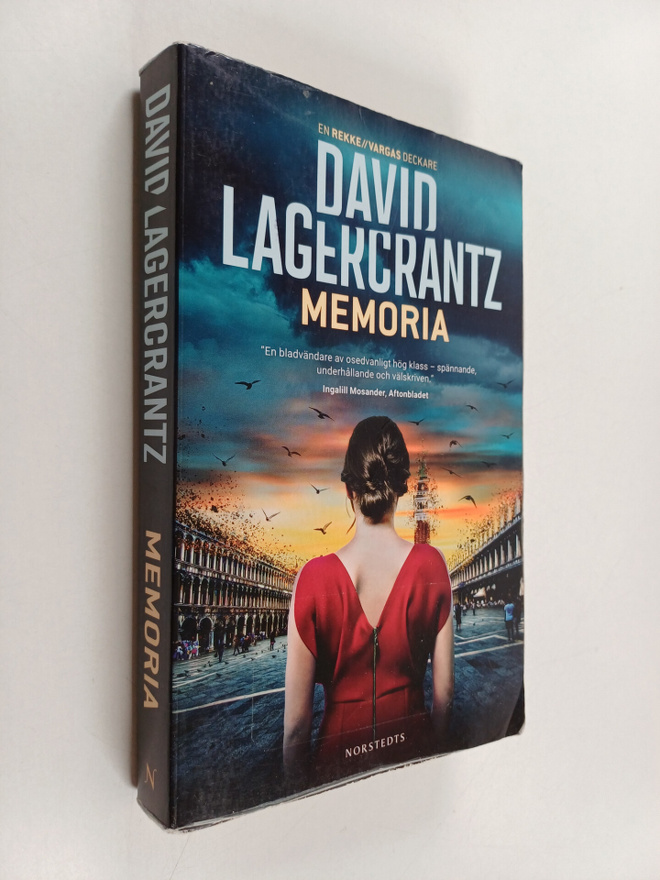 David Lagercrantz : Memoria : en Rekke/Vargas deckare